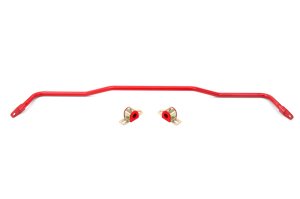 Ford Mustang Sway Bar Kit - Rear - BMR Suspension - SB762R Non-Adjustable Hollow 22mm - Red - `15-`22